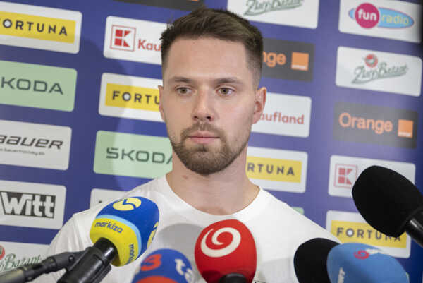 Útočník Alex Tamáši.