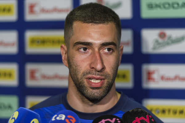 Útočník Andrej Kudrna.