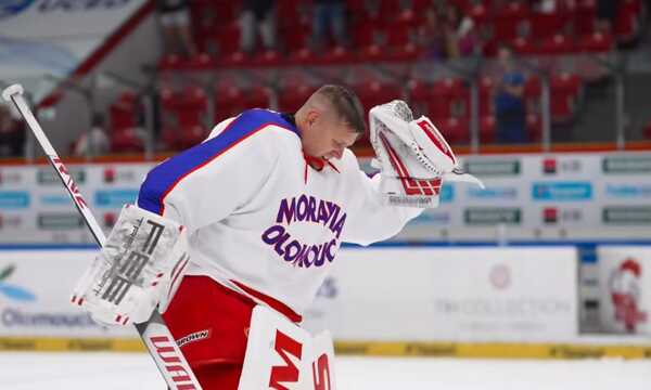 Branislav Konrád pri svojej rozlúčke.