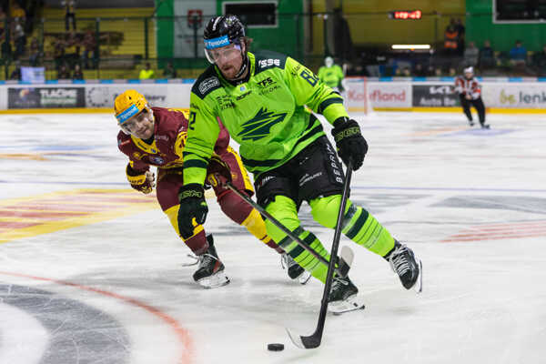 Brett Ritchie v drese tímu Vlci Žilina.