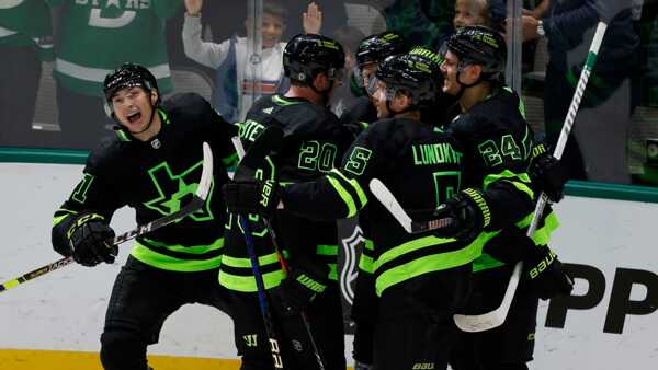 Hokejisti Dallasu Stars v akcii.