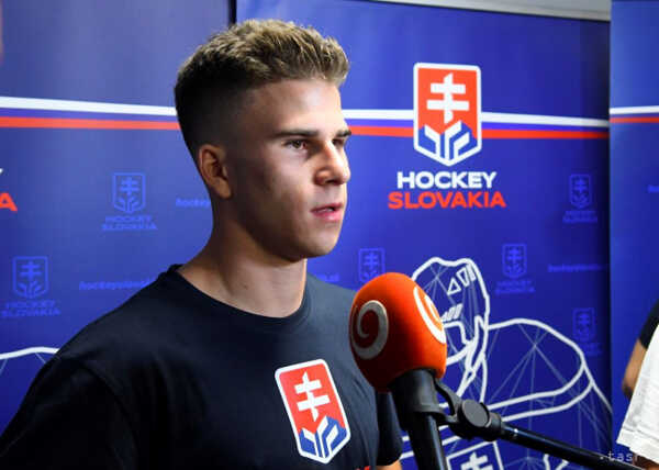 Hokejista Filip Mešár.