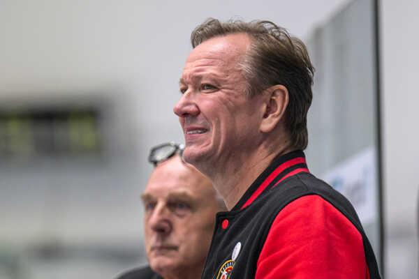 Hlavný tréner Prešova Peteris Skudra.