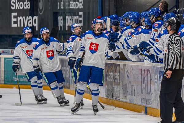 Radosť Slovákov do 18 rokov po góle.