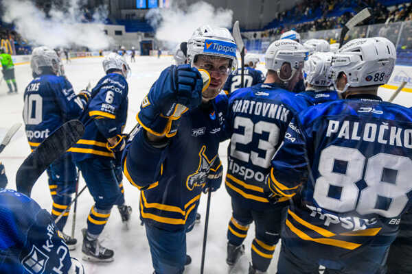 Hráči tímu HK Spišská Nová Ves.