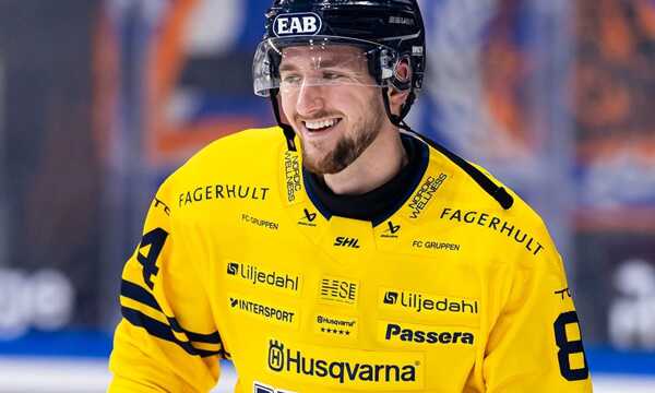 Pavol Regenda v drese švédskeho HV71.