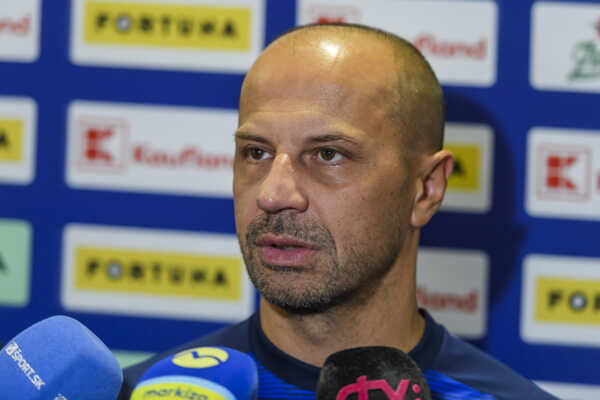 Asistent trénera Ján Pardavý.