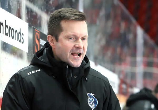 Tréner HK Poprad Ján Šimko.