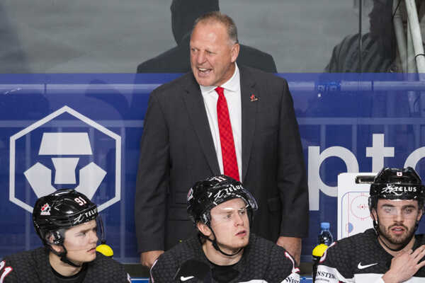 Kanadský tréner Gerard Gallant.