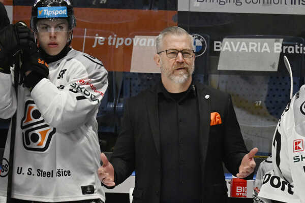 Kanadský tréner HC Košice Dan Ceman.