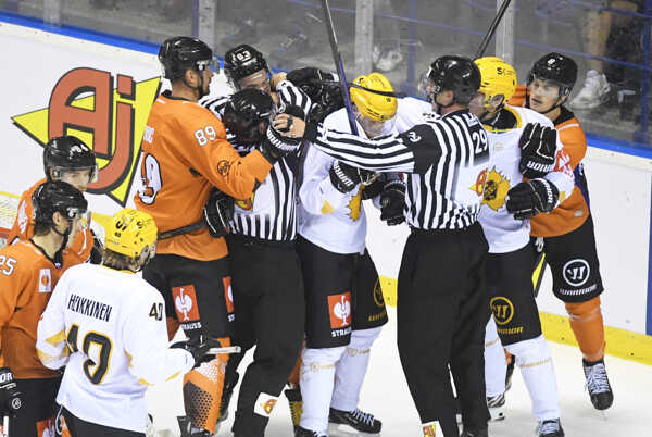 HC Košice - Skelleftea AIK v Lige majstrov 2023.