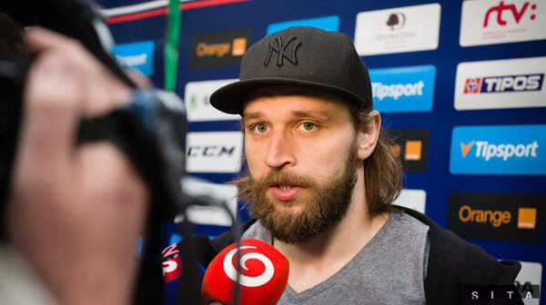 Útočník Marek Hovorka.