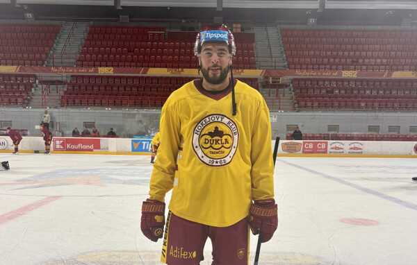 Nicholas Baptiste v drese HK Dukla Trenčín.