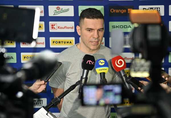 Asistent trénera Slovenska Peter Frühauf.