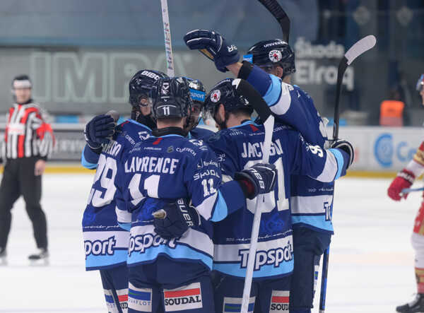 Radosť hráčov HK Nitra.