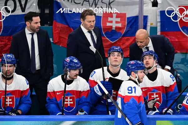 Slovenská hokejová reprezentácia na ZOH 2026.