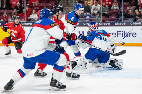 Slovensko - Kanada na MS do 20 rokov 2026.