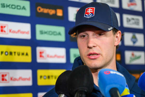 Slovenský obranca Samuel Kňažko.