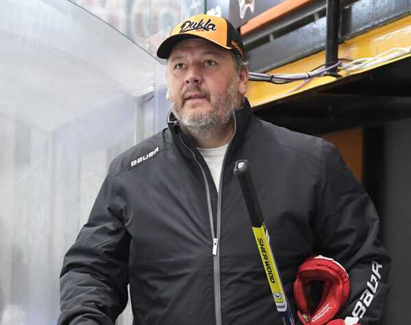 Tréner Detvy Richard Šechný.