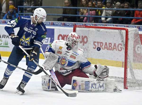 Trečnan chytá strelu Vandasa.