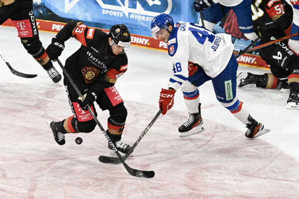 Vľavo Luca Sennhenn (Nemecko) a vpravo Viliam Čacho (Slovensko).