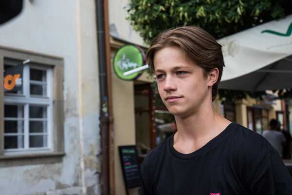 Obranca Vladimír Dravecký mladší.