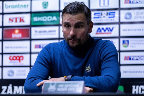 Tréner Vladimír Záborský.