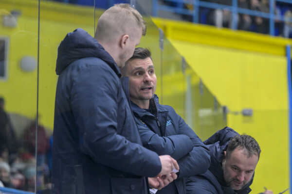 Tréner Vladimír Záborský.